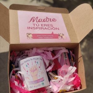 caja de regalo para mamá con mug personalizado e inspirador envío en cali