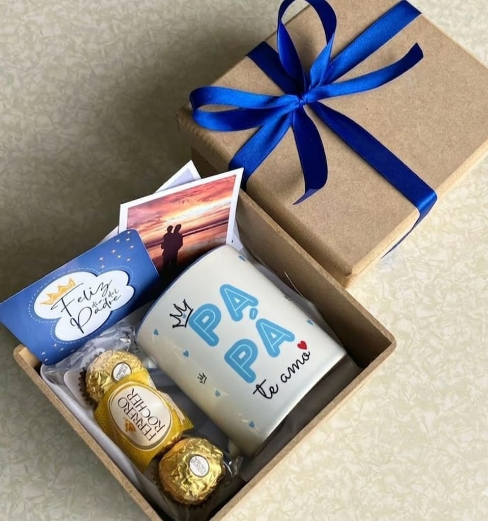 regalo para el día del padre en cali | caja sorpresa con mug | detalles cali regalo para el día del padre en cali | caja sorpresa con mug | detalles cali