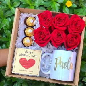 rosas detalle mujer pareja novios regalo dia de san valentin amor